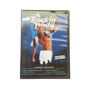 Beachbody Shaun T's‎ Rockin' Body Workout DVD Disco Groove Party 4 Workouts 2008